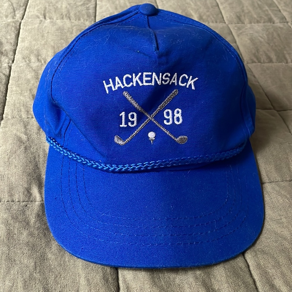 SOLD. Vintage Hackensack New Jersey Golf Hat 1998